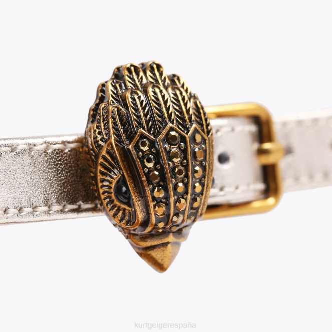 Kurt Geiger mujer cuña de Shoreditch de Londres 2LPR438 | calzados oro